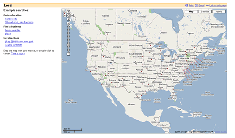 mapa interctivo google